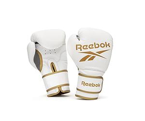 Reebok Unisex's Boxing Gloves-16oz-Gold/White, Gold/White, 16 oz