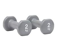 Reebok Unisex's Dumbbells, Grey, 2 kg