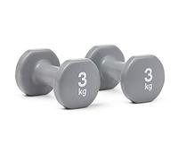 Reebok Unisex's Dumbbells, Grey, 3 kg