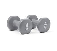 Reebok 4kg Dumbbells in Grey Reebok Grey