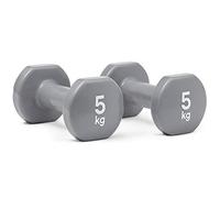 Reebok Unisex's Dumbbells, Grey, 5 kg