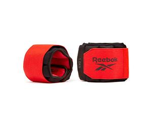 Reebok Unisex's Flexlock Ankle Weights, Black, 1 kg