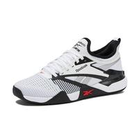 Reebok Unisex's Nano Court Sneaker, Black/White/Energy RED, 10