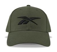 Reebok Unisex's Vector Classic Ballcap with Adjustable Snapback for Men and Women (One Size Fits Most) Baseball Cap, Army Green