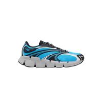 Reebok Unisex's Zig HYPNOTICA Sneaker, CORE Black/Barely Grey/Future Cyan, 44