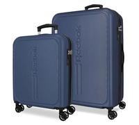 Reebok Valley Luggage Set Blue 55/65 cm Hard ABS 93 L 5.7 kg Hand Luggage