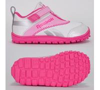 Reebok Venture Flex Td Baby Kids Shoes Touch Fastener Girls White/Pink New