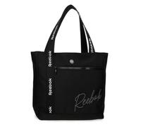 Reebok Violet Shopping Bag, One Size, Black/White, One Size, Shopping Bag