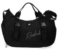 Reebok Violet Travel Bag Black 48x35x21 cm Polyester by Joumma Bags