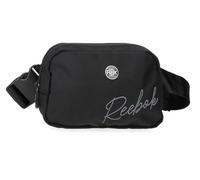 Reebok Violet Waist Bag Black 19x13x5,5 cms Polyester by Joumma Bags