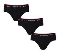 Reebok Mens Wiggins Performance Three Pack Briefs Black XL