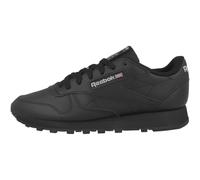 Reebok Women Classic Leather Sneaker, Core Black/Core Black/Pure Grey 5, 3.5