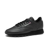 Reebok Women Classic Leather Sneaker, Core Black/Core Black/Pure Grey 5, 6