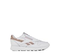 Reebok Women Classic Leather Sneaker, White, 3.5
