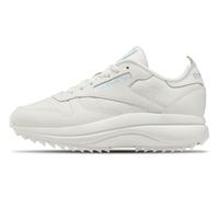 Reebok Women Classic Leather SP Extra Sneaker, Chalk/Blue Pearl/Chalk, 5.5