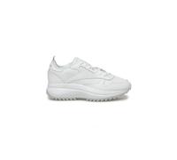 Reebok Women Classic Leather SP Extra Sneaker, FTWR White/LGH Solid Grey/Lucid Lilac, 6
