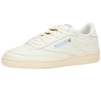 Reebok Women's Club C 85 Vintage Sneaker, Chalk/Alabaster/Sky Blue, 5.5 UK