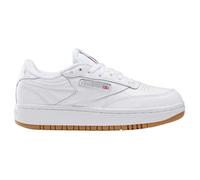 Reebok Women Club C Double Sneaker, White/Reebok Rubber Gum-07/White, 5