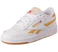 Reebok Women's Club C Revenge Sneaker, FTWWHT/RETGOL/RBKG06, 5 UK