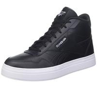 Reebok Women Court Advance Bold High Sneaker, Core Black/FTWR White/Core Black, 6