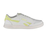 Reebok Women Court Advance Sneaker, White/Citrus Glow/FTWR White, 3