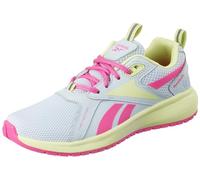Reebok Women Durable Xt Sneaker, Feel Good Blue F23-R/Laser Pink F23/Citrus Glow, 10