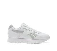 Reebok Women's Glide Ripple Double Sneaker, White/White/Silver Met, 3.5 UK