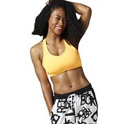 Reebok Women Hero Racer Sports Bra - Orange/Firspa, 2X-Small