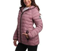 Reebok Women Jacket - Packable Quilted Puffer Coat - Casual Jacket for Women (S-XL), Rose Pink, S
