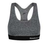 Reebok Womens Simone Performance Sports Bra Top Grey Marl S