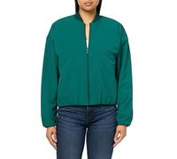 Reebok Women's Activ Collection Skystretch Woven Padded Jacket, Collegiate Green, S