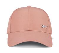 Reebok Women's Active Metal Cap with Adjustable Strap (One Size Fits Most) Baseball, Badge-Canyon Coral