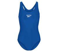 Reebok Adelia Women's Swimsuit One Piece in Blue | Womens Swimming Costume with Racerback Straps for Support and Comfort | Casual or Sports Swimming Costume