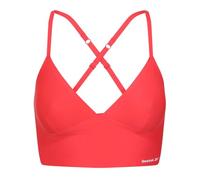 Reebok Womens Bonded Sports Bralet Cherry XS-S