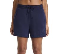Reebok Womens Campus 4.5” Short, Standard Fit, Midweight Cotton-Poly Fabric, Vector Navy, XL