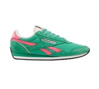 Reebok Women's Classic AZ Sneaker, Upgrade Green/Upgrade Green/Passion Pink, 3 UK