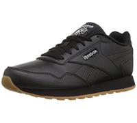 Reebok Women's Classic Harman Run Sneaker, Black/Steel/Gum, 4.5 UK