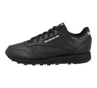 Reebok Women's Classic Leather Trainers, Black, 2.5 UK