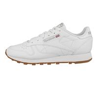 Reebok Mens Classic Leather Sneakers, Ftwwht Pugry3 Rbkg03, 8.5 UK