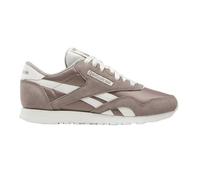 Reebok Women's Classic Nylon Trainers, Gritty Grey/Gritty Grey/Chalk, 40.5 EU, Gritty Grey Gritty Grey Chalk, 8.5 UK