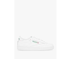 REEBOK Women's Club C 85 Cloud White Gold Metallic Leather Tennis Trai