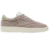Reebok Women's Club C 85 Sneaker, Grittygrey Sports Beige Breakaway Green, 6 UK