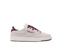 Reebok Womens Club C 85 Sneaker, Luxegrey Blackcherry Chalk, 7 UK