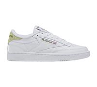 Reebok Women's Club C 85 Sneaker, White Citrus Glow, 8.5 UK