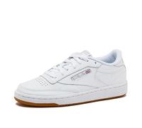 Reebok Women's Club C 85 Sneaker, White Light Grey Gum 26, 5 UK