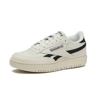 Reebok Women's Club C Double Sneaker, Chalk/Core Black, 8.5