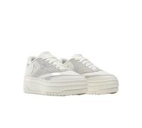 Reebok Women's Club C Extra Sneaker, Chalk/Pure Grey 2/Vintage Blue, Women's Size 11