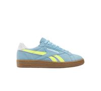 Reebok Women's Club C Grounds UK Sneaker, Digital Blue/Solar Acid Yellow/Gum, 5.5 UK
