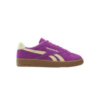 Reebok Women's Club C Grounds UK Sneaker, Purple Rave/Bleached Yellow/Chalk, 4.5 UK