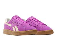 Reebok Women's Club C Grounds UK Sneaker, PURPLERAVE/BLEACHEDYELLOW/Chalk, 7.5